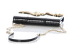 Judith Leiber Black Snakeskin Champagne Serpent Clutch