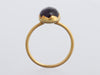 Annette Ferdinandsen 18K Yellow Gold Cracked Egg Amethyst Ring