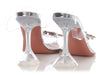 Amina Muaddi Clear Crystal Begum Slingback Pumps