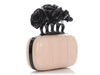 Alexander McQueen Snakeskin Roses Handle Clutch