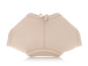 Alexander McQueen Small Beige Grained Leather De Manta Clutch