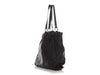 Burberry Black Leather Packable Tote