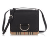 Burberry Medium Black D-Ring Crossbody Bag