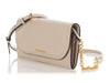 Burberry Cream Leather Clutch