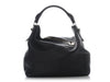 Burberry Medium Black Pebbled Leather Ledbury Hobo
