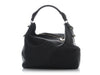 Burberry Medium Black Pebbled Leather Ledbury Hobo