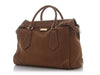 Burberry Prorsum Large Mushroom Suede Satchel
