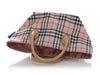 Burberry Small Pink Nova Check Tote