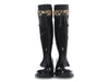 Burberry Black Haymarket Rain Boots