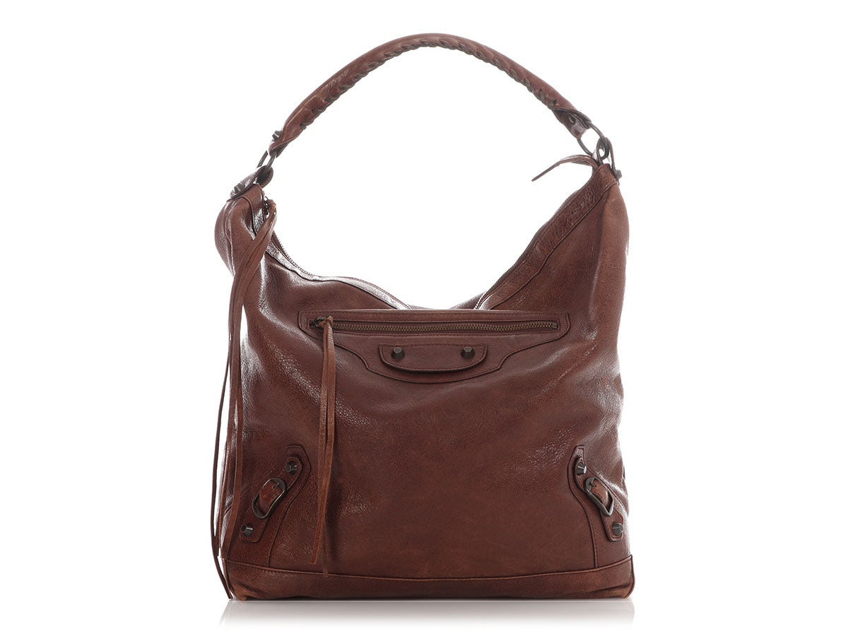 Balenciaga Brown Classic Day Bag