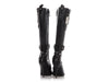 Balenciaga Black Embossed Leather Essex Boots