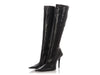 Balenciaga Black Leather Tall Boots