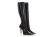 Balenciaga Black Leather Tall Boots