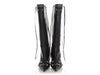 Balenciaga Black Cagole Knee-High Boots