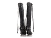Balenciaga Black Cagole Knee-High Boots
