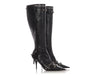 Balenciaga Black Cagole Knee-High Boots