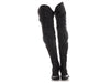 Balenciaga Black Runway Over the Knee Motocross Heel Boots