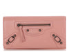 Balenciaga Rose Peche Continental Wallet