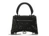 Balenciaga Small Black Hourglass x Le Cagole Top Handle Bag