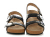 Balenciaga x Scholl Black Slingback Sandals