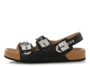 Balenciaga x Scholl Black Slingback Sandals