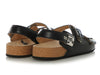 Balenciaga x Scholl Black Slingback Sandals