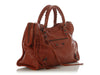 Balenciaga 2011 Orange Brûlée Agneau Classic City