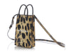 Balenciaga Leopard Print Smooth Calfskin Shipping Phone Bag