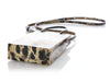 Balenciaga Leopard Print Smooth Calfskin Shipping Phone Bag