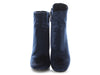 Balenciaga Blue Velvet Booties
