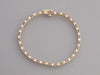 14K Yellow Gold Diamond and Ruby Tennis Bracelet