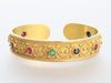 Marketi 18K Yellow Gold Etruscan Cuff