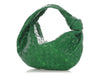 Bottega Veneta Metallic Green Patent Teen Jodie