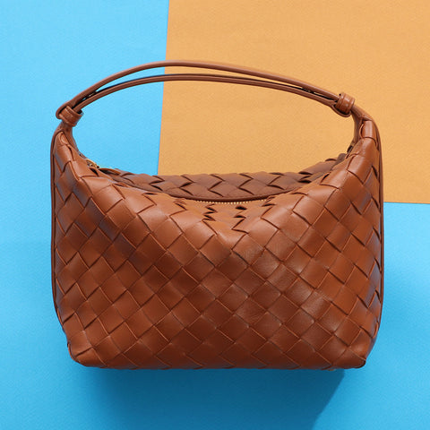 Bottega Mini Wood Intrecciato Wallace