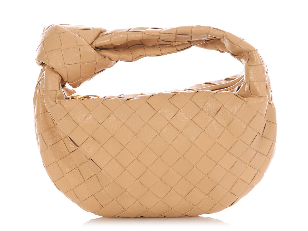 Bottega Veneta Mini Beige Jodie