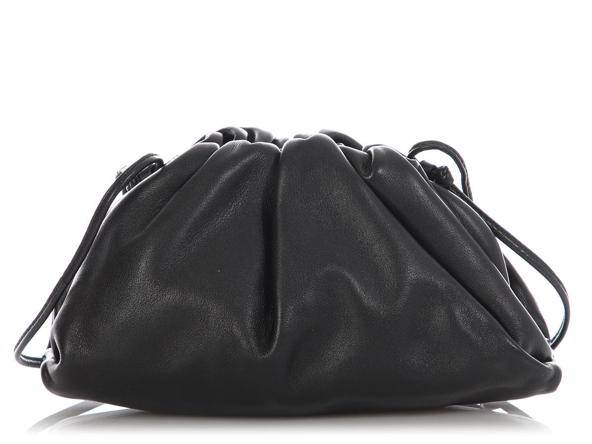 Bottega Veneta Black The Mini Pouch
