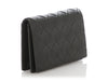 Bottega Veneta Black Intrecciato Business Card Case