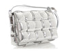 Bottega Veneta Mirror Silver Padded Cassette Bag