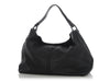 Bottega Veneta Black Cervo Loop Hobo