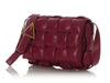 Bottega Veneta Maxi Raspberry Padded Cassette Bag