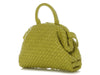 Bottega Small Kiwi Padded Intrecciato Top Handle Bag