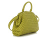 Bottega Small Kiwi Padded Intrecciato Top Handle Bag