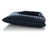 Bottega Veneta Small Abyss Denim and Leather Intrecciato Hop Bag