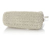 Bottega Veneta White Rubber Crochet The Point Bag