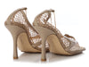 Bottega Veneta Taupe Mesh Pumps
