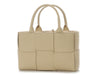 Bottega Veneta Mini Beige Maxi Intrecciato Arco Tote