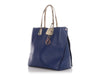 Dior Blue Python Trimmed Vertical Dioraddict Tote