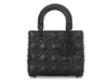 Dior Small Matte Black My ABCDior Diamond Motif Lady Dior