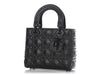 Dior Small Matte Black My ABCDior Diamond Motif Lady Dior