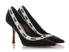 Dior Black J’Adior Embroidered Fab Pumps